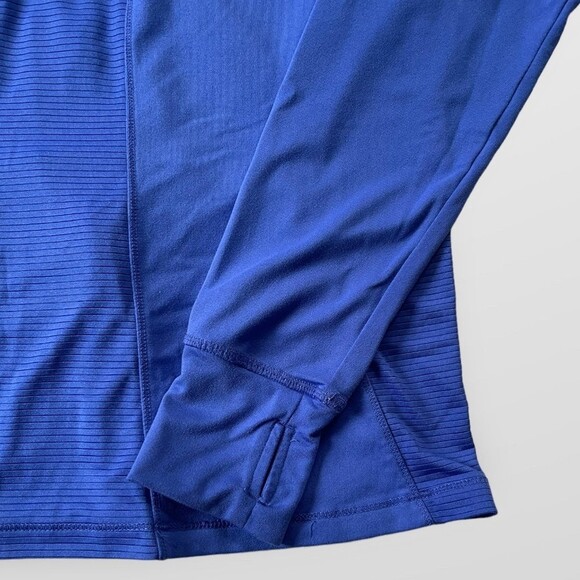 TANGERINE Full Zip Slim Athletic Fit Blue Vented Stretch Jacket Women Large - Picture 5 of 8